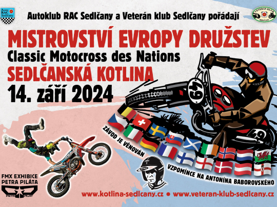 Pozvánka na MISTROVSTVÍ EVROPY DRUŽSTEV, 14. 9. 2024